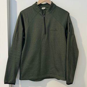 Whistler Blackcomb Green Quarter-Zip | Size Small